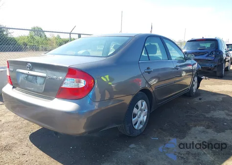 2004 Toyota Camry Le из США, поврежденный, VIN 4T1BE32K24U837675